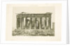 Parthenon (east side), Acropolis, Athens by Eugène Piot