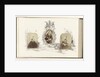 Portrait of Alexandra, Princess of Wales bordered by drawing of English landscape by Anonymous