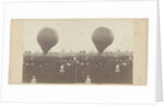 Nadars air balloon at Palace of Industry, Paleis voor Volksvlijt by Anonymous
