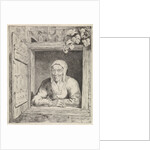 Woman in window by Johannes Christiaan Janson