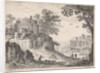 Buildings along a road by Willem van Nieulandt II and Antoine Bonenfant