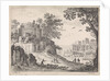Buildings along a road by Willem van Nieulandt II and Antoine Bonenfant