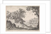 Buildings along a road by Willem van Nieulandt II and Antoine Bonenfant