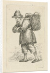 Fishmonger, with basket on back by François Joseph Pfeiffer II