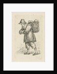 Fishmonger, with basket on back by François Joseph Pfeiffer II