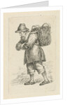 Fishmonger, with basket on back by François Joseph Pfeiffer II