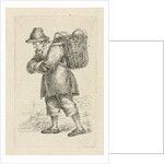 Fishmonger, with basket on back by François Joseph Pfeiffer II