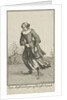 Skating woman, Gerardus Condet by Bernard Picart