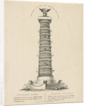 Column in Moscow Russia, Christian Anthony Lotter by François Joseph Weygand