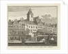View of the orphanage, the Regulierskerk and the Corn Market in Utrecht by Caspar Jacobsz. Philips