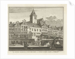 View of the orphanage, the Regulierskerk and the Corn Market in Utrecht by Caspar Jacobsz. Philips