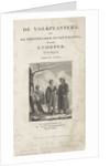 Title page for, J. Cooper, The settlers, 1826, De volkplanters, Slaes by Anonymous
