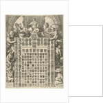 Prince William III in an allegorical frame, Johannes Jacobsz van den Aveele by Jacobus Robijn Gerard de Lairesse