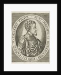 Portrait of King Philip II of Spain, Frans Huys by Hieronymus Cock