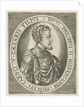 Portrait of King Philip II of Spain, Frans Huys by Hieronymus Cock