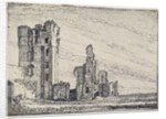 Ruins Huys in Kleef near Haarlem The Netherlands by Willem Pietersz. Buytewech