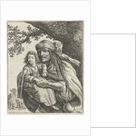 Witch Majombe with Konstance, Pieter Nolpe by Simon de Vlieger