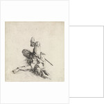 Wounded soldier, Dirk Maas by Philips Wouwerman