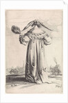 Woman seen from the back by Pieter Nolpe