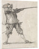 Firing his gun, Dirk Maas, Philips Wouwerman by Firing his gun