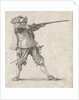 Firing his gun, Dirk Maas, Philips Wouwerman by Firing his gun