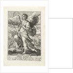 Archangel Zaphkiël by Crispijn van de Passe I