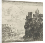 River between rocks by Herman Naiwincx