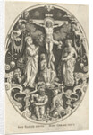 Christ on the cross by Johann Sadeler I