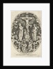 Christ on the cross by Johann Sadeler I