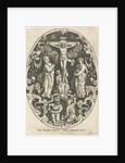 Christ on the cross by Johann Sadeler I