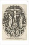 Christ on the cross by Johann Sadeler I