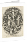 Christ on the cross by Johann Sadeler I