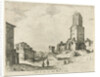 Torre delle Milizie and Pantheon by Willem van Nieulandt II
