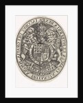 Coat of Arms of England by Simon van de Passe