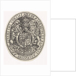 Coat of Arms of England by Simon van de Passe