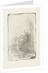Seated woman by Jozef Israëls