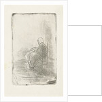 Seated woman by Jozef Israëls