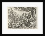 Malchus of Chalcis as a hermit by Maerten de Vos