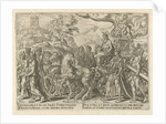 Triumph of Love, Philips Galle by Hadrianus Junius