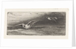 Seagulls by Jacobus Hermanus Otterbeek