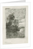 Two fishermen in a boat by Fredericus Jacobus van Rossum du Chattel