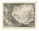 View of countryside from cave by Willem van Nieuland