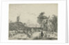 Village with inn and windmill, S. Le Masurier by Jan Brueghel II