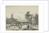 Village with inn and windmill, S. Le Masurier by Jan Brueghel II