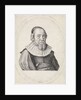 Portrait of Viglius of Lumey van der Marck by Crispijn van de Passe II