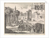 Child is thrown out the window because it refuses to serve Mass by Jan Luyken