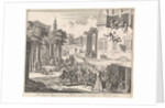 Child is thrown out the window because it refuses to serve Mass by Jan Luyken