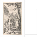 Don Quixote frees Eugenia by Pieter Mortier