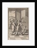 Mahomed falls into raptures at the feet of his wife Kadiga by Timotheus ten Hoorn