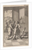 Mahomed falls into raptures at the feet of his wife Kadiga by Timotheus ten Hoorn